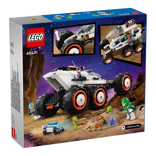 LEGO® - CITY - 60431 Le rover d'exploration spatiale et la vie  extraterrestre
