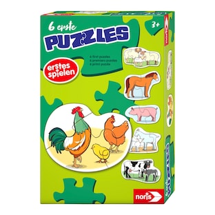Mes 6 premiers Puzzles - animaux de la ferme