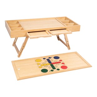 Bamboe speel- en puzzeltafel “Magneet 4-in-1“