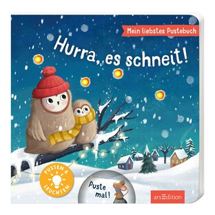 Mein liebstes Pustebuch - Hurra, es schneit!