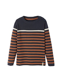 Jungen Streifenpullover
