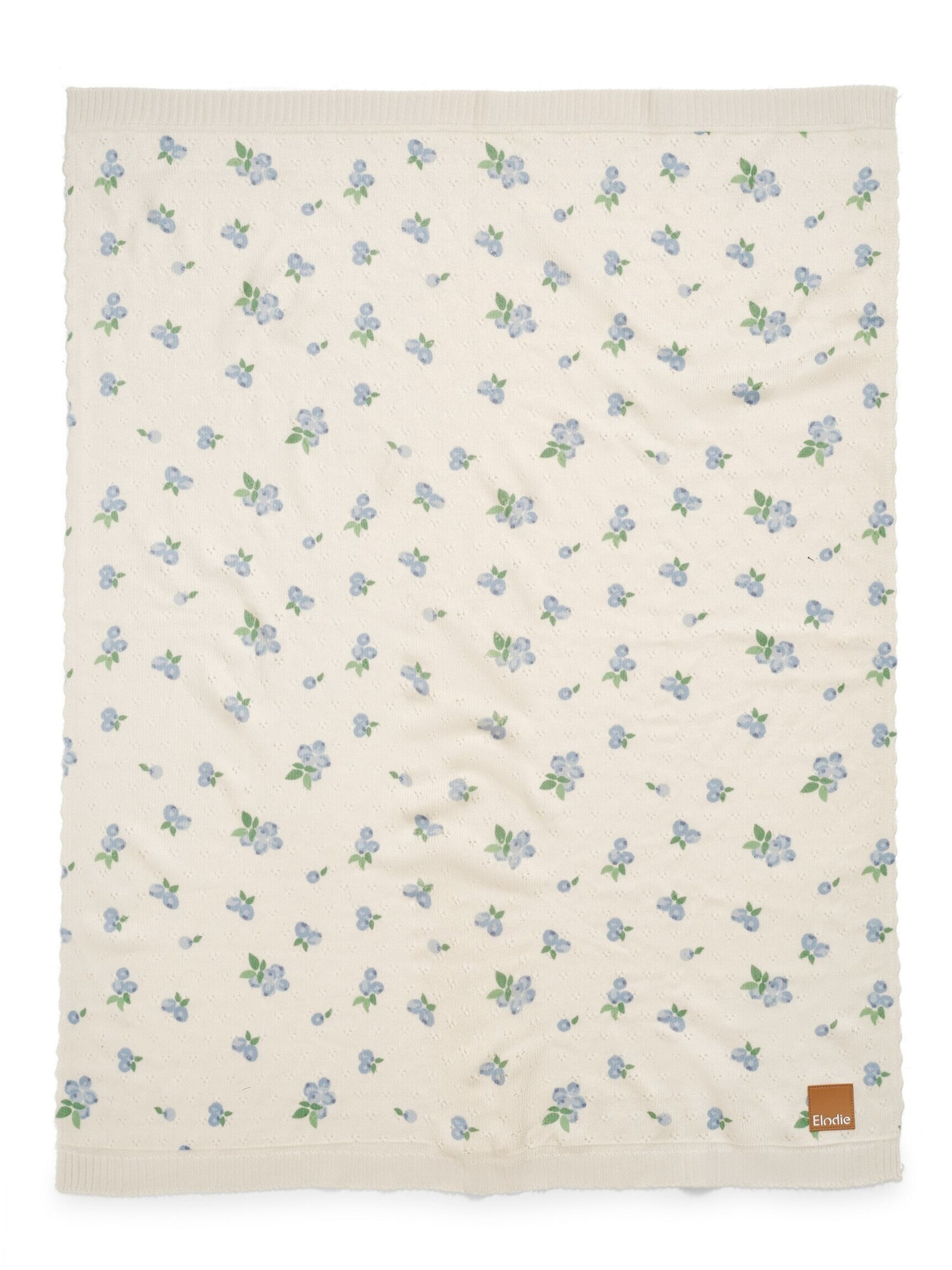 Elodie Pointelle Decke - Blueberry Bliss - 100x75 cm