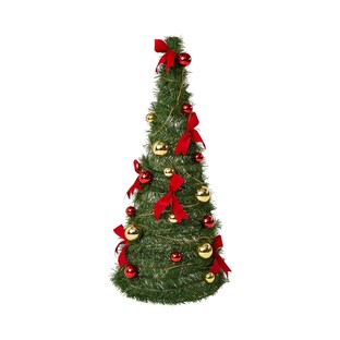 Kant-en-klaar versierde pop-up-kerstboom