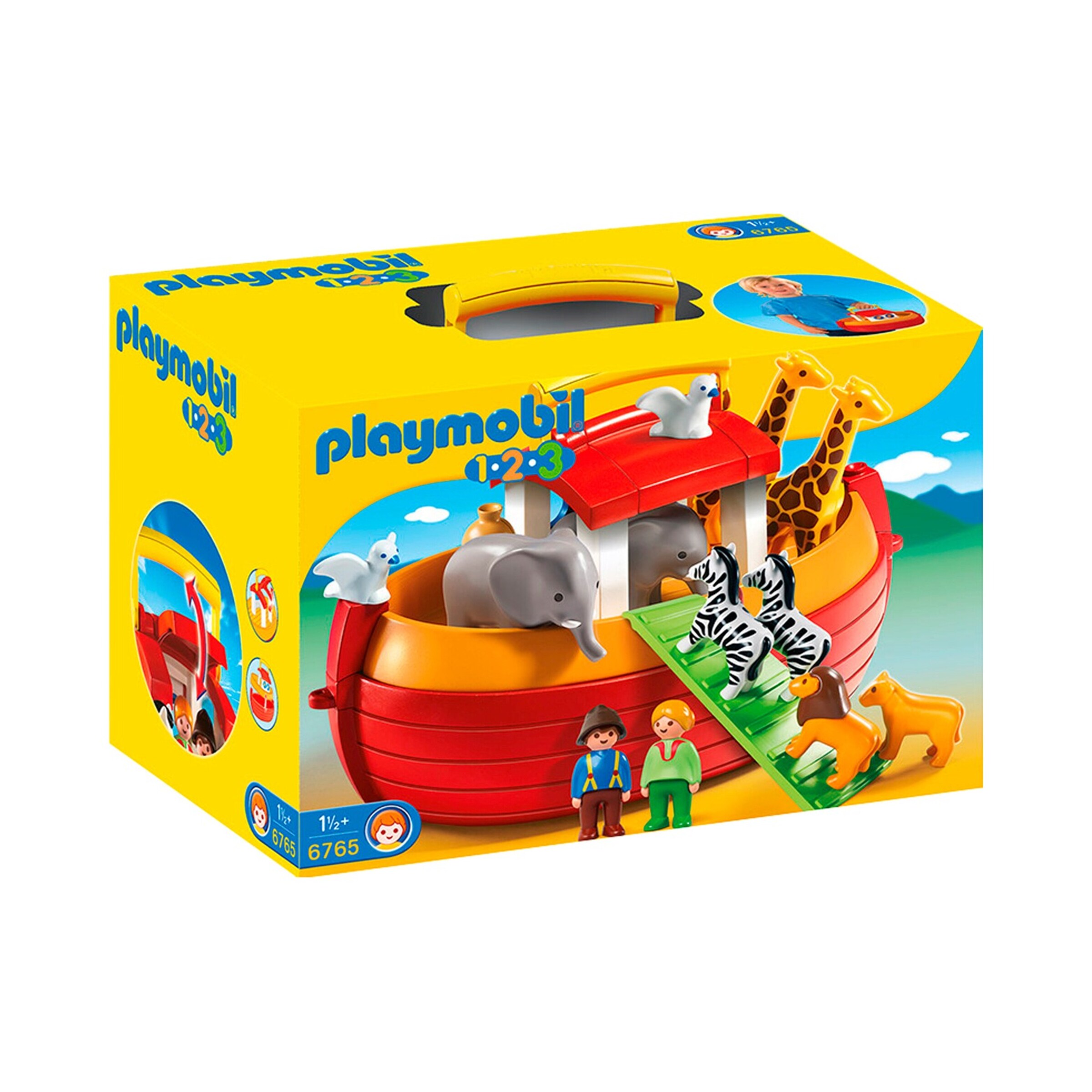 Playmobil 1.2.3 6765 Meine Mitnehm Arche Noah baby walz