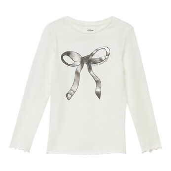 Shirt langarm Schleife