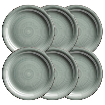 Speiseteller-Set, Steingut LUMACA