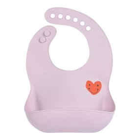 Bavoir en silicone Happy Rascals