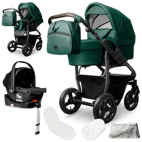Kinderwagen Capri + Babyschale + Isofix-Station