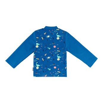Badeshirt langarm mit UV-Schutz Weltall