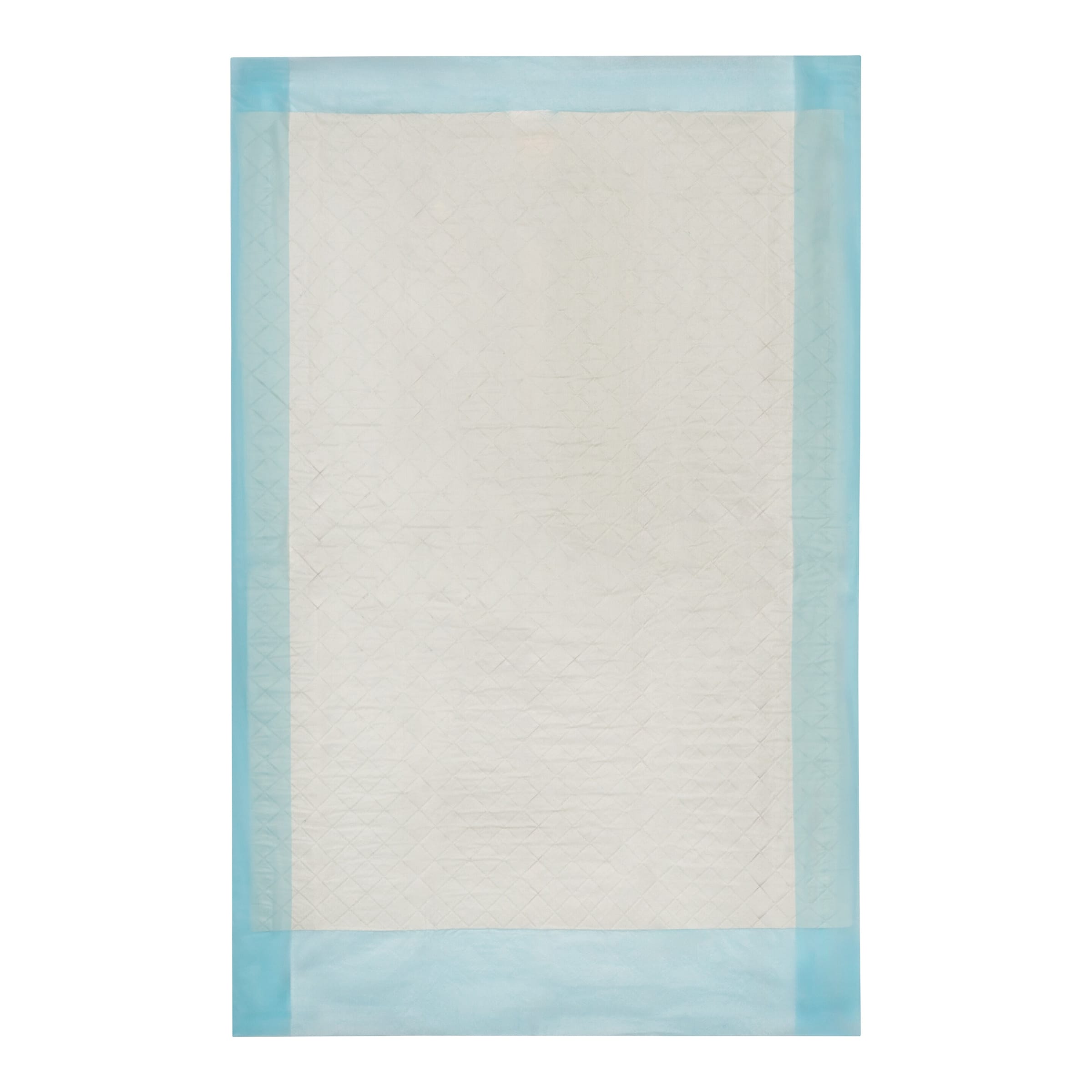 Krankenunterlagen blau weiss
