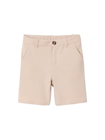 Bermudas aus Baumwoll-Piqué für Jungen, Bundweite verstellbar
