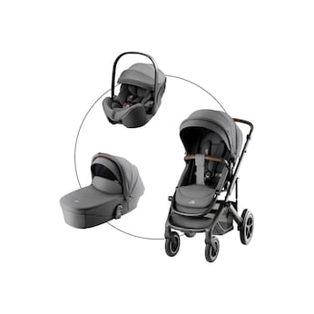 Kombikinderwagen SMILE 5Z STYLE Trio-Set inkl. Babyschale BABY-SAFE PRO i-SIZE