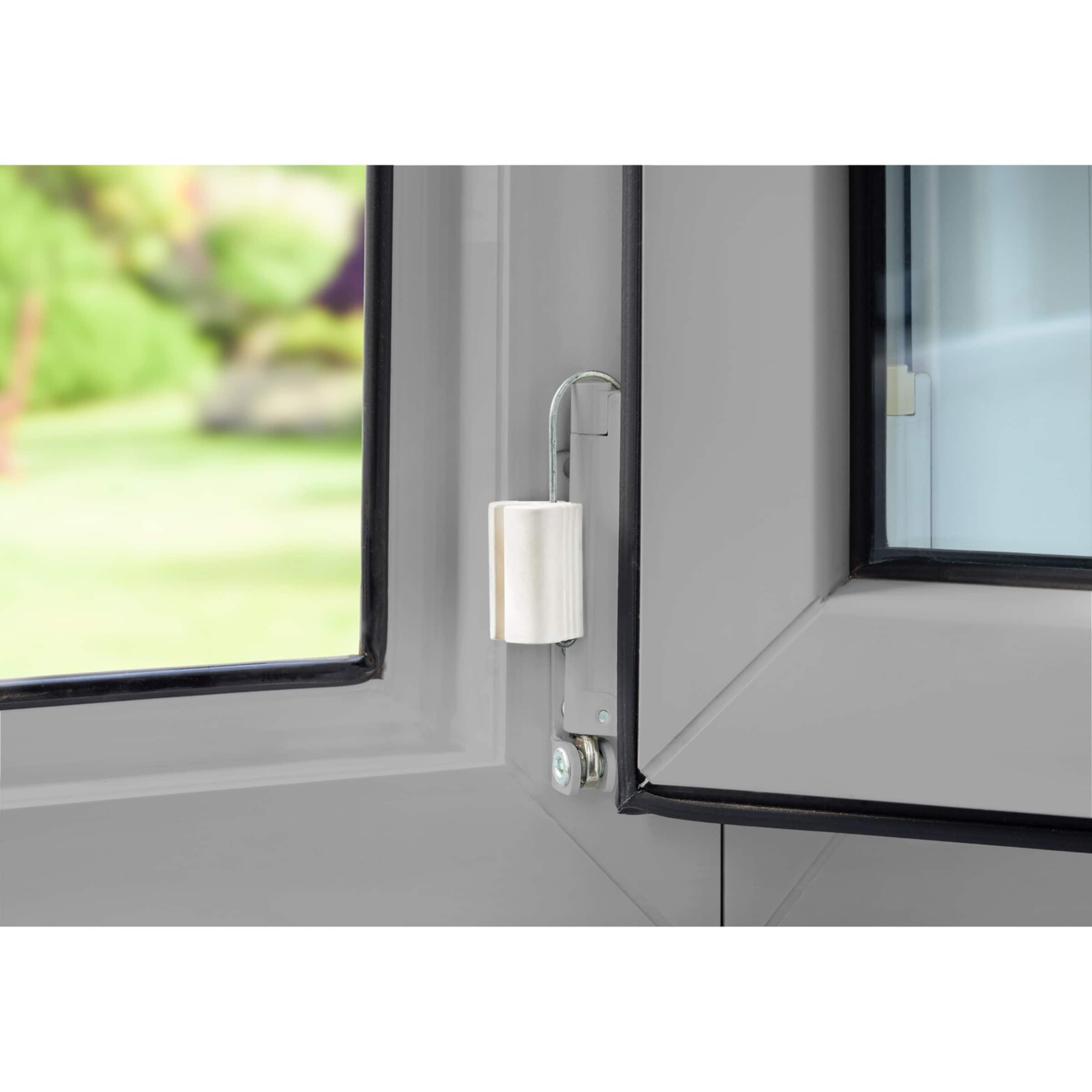 Vlippy Tür- Und Fensterstopper 2er Set - Einfach Kleben, Ohne Bohren!