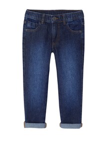 Weite Kinder Jeans mit verstellbarem Dehnbund