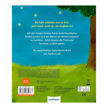 Mein Puste-Licht-Buch - Wenn im Dunkeln Sterne funkeln