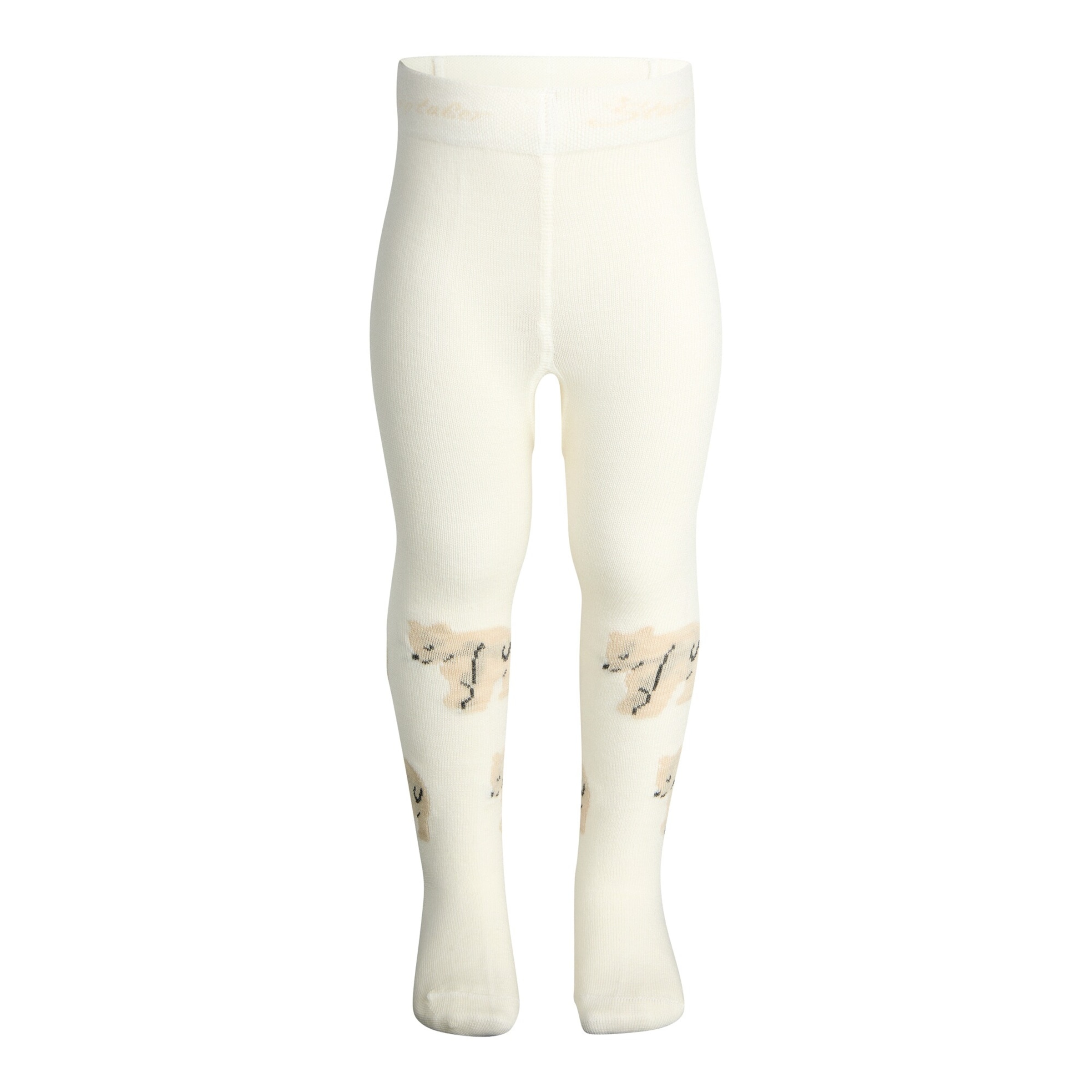 Woll-Strumpfhose Eisbär
