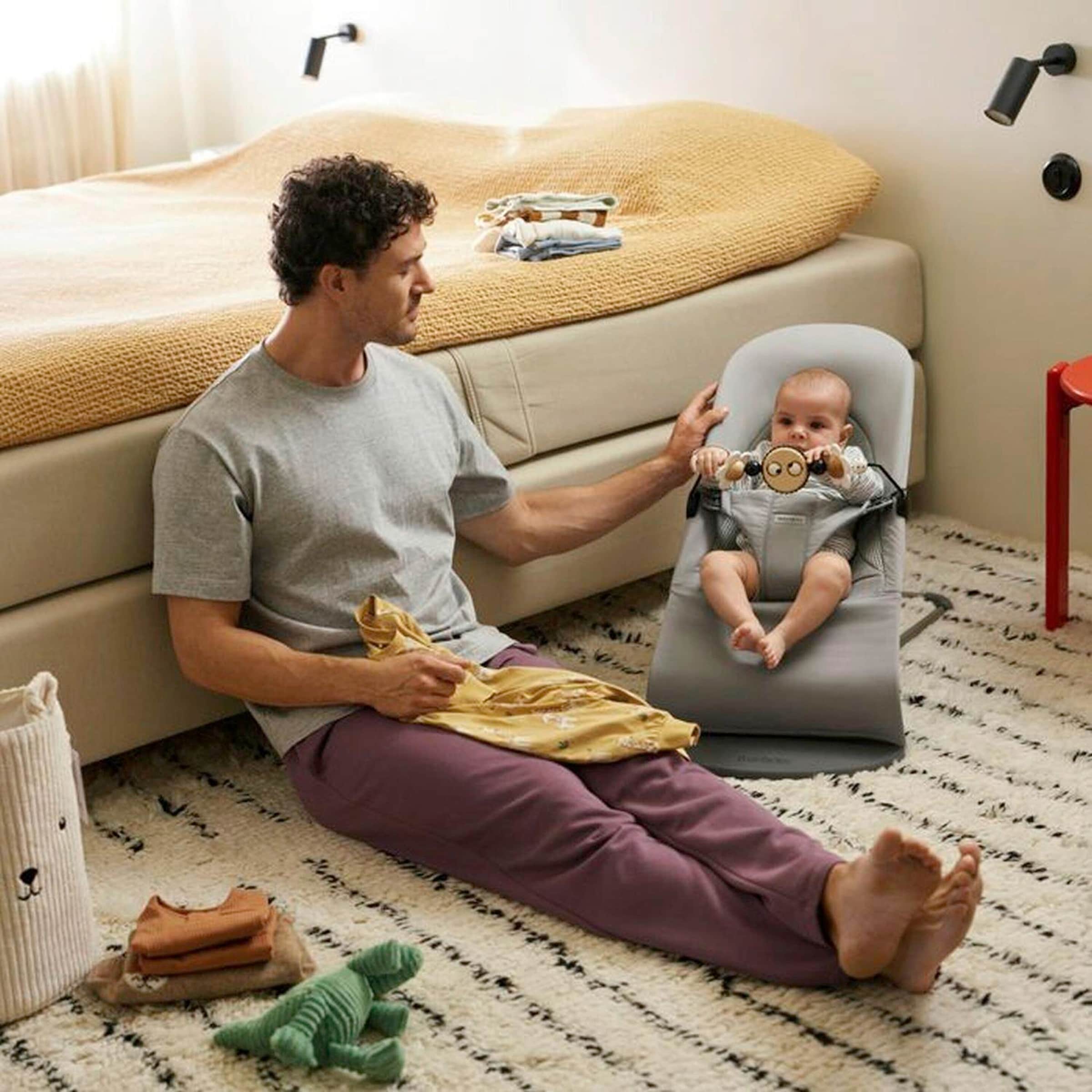 36% Rabatt! Babybjörn Babywippe Balance Soft Tri-Fabric
