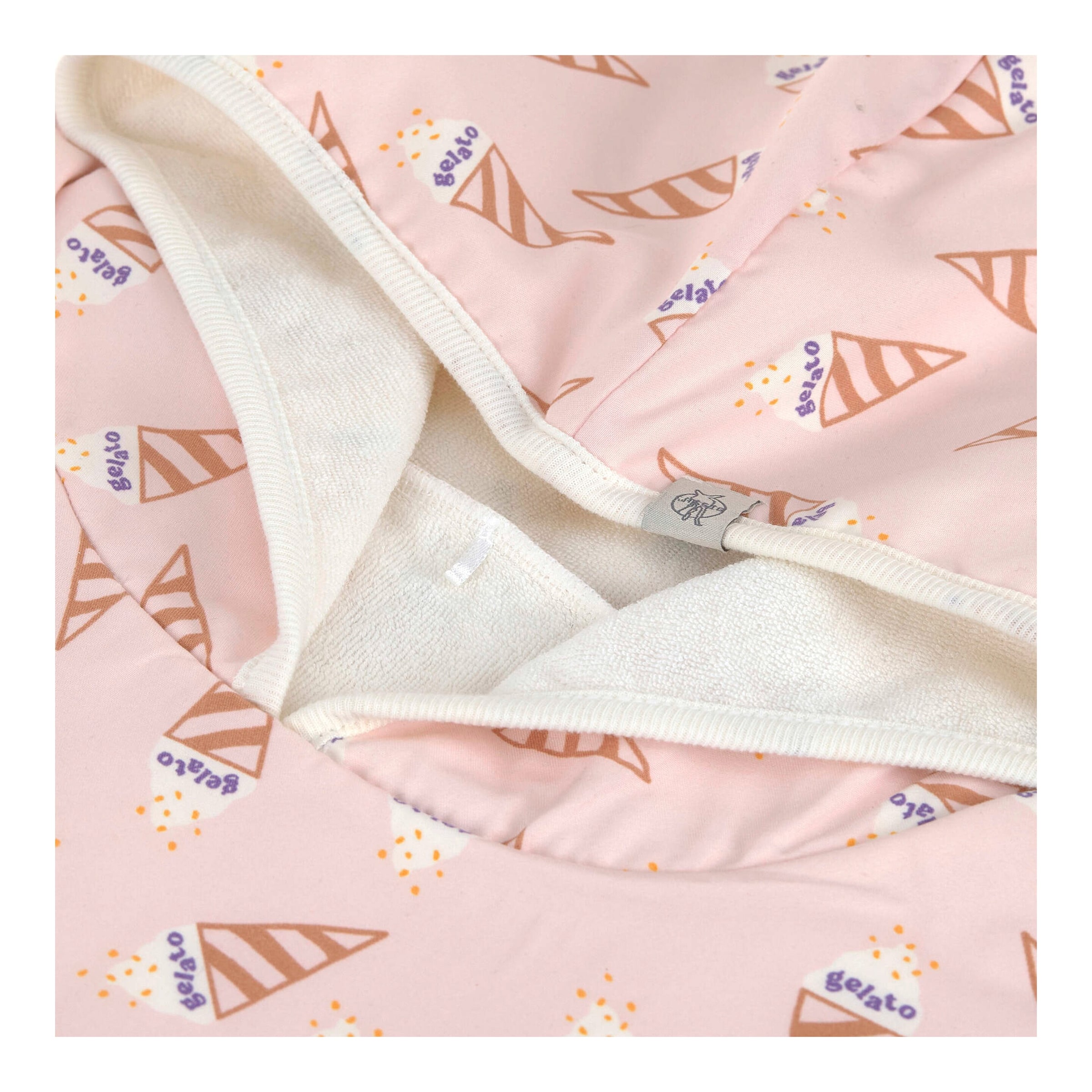 Wende-Badeponcho Dackel Eis