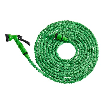 Tuyau d’arrosage flexible + Gratuite tête d’arrosage