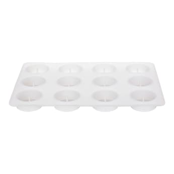 Moule en silicone pour bougies chauffe-plat + 100 mèches gratuites
