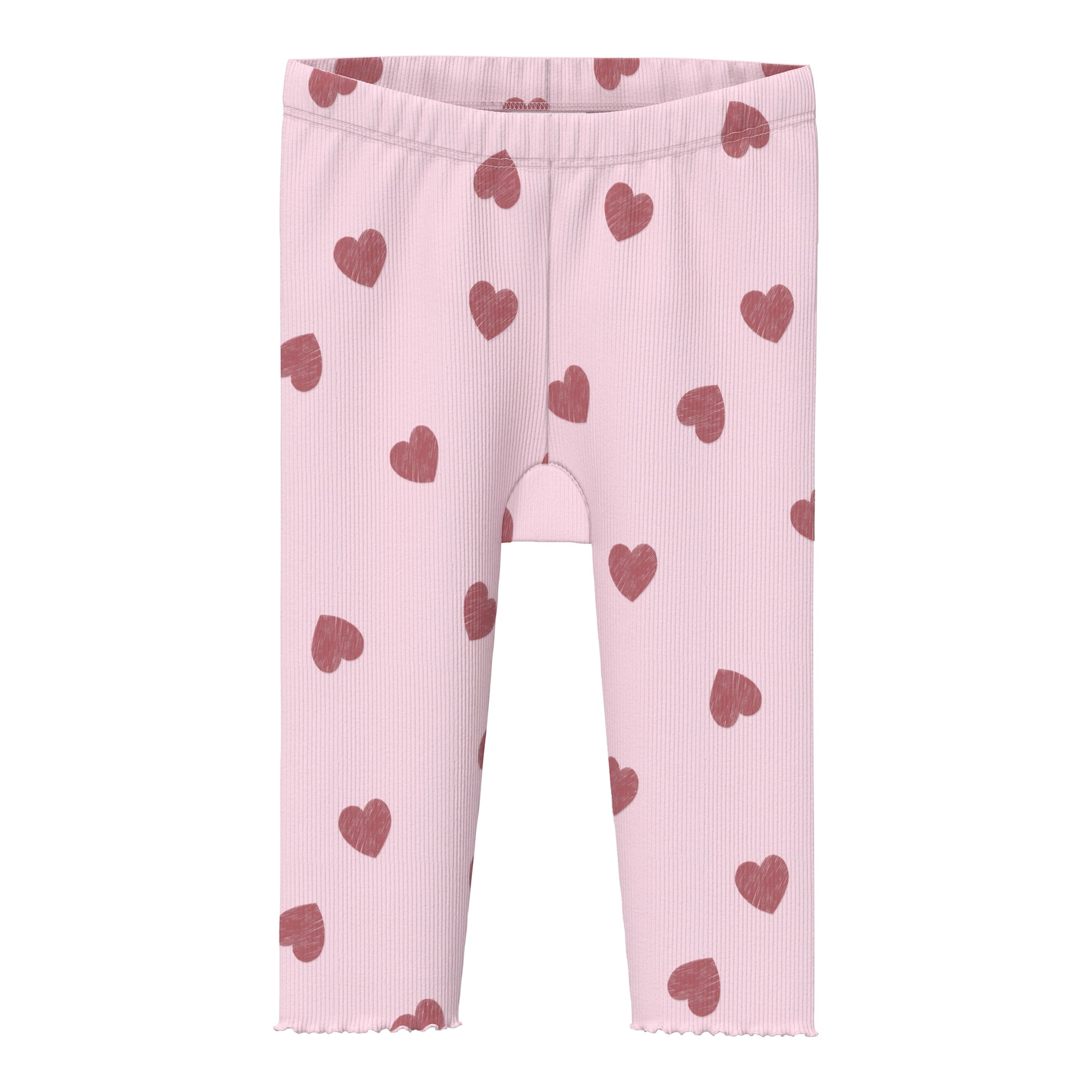 S.Oliver Leggings Herzen Rippqualität