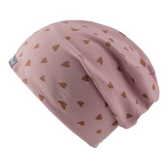 Beanie mit UV-Schutz Herzen