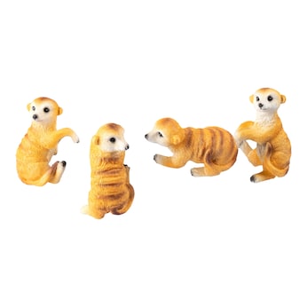 Pflanztopfhänger „Erdmännchen“, 4 Stück