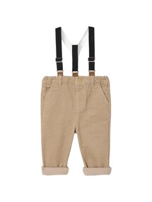 Baby Cordhose mit abnehmbaren Trägern