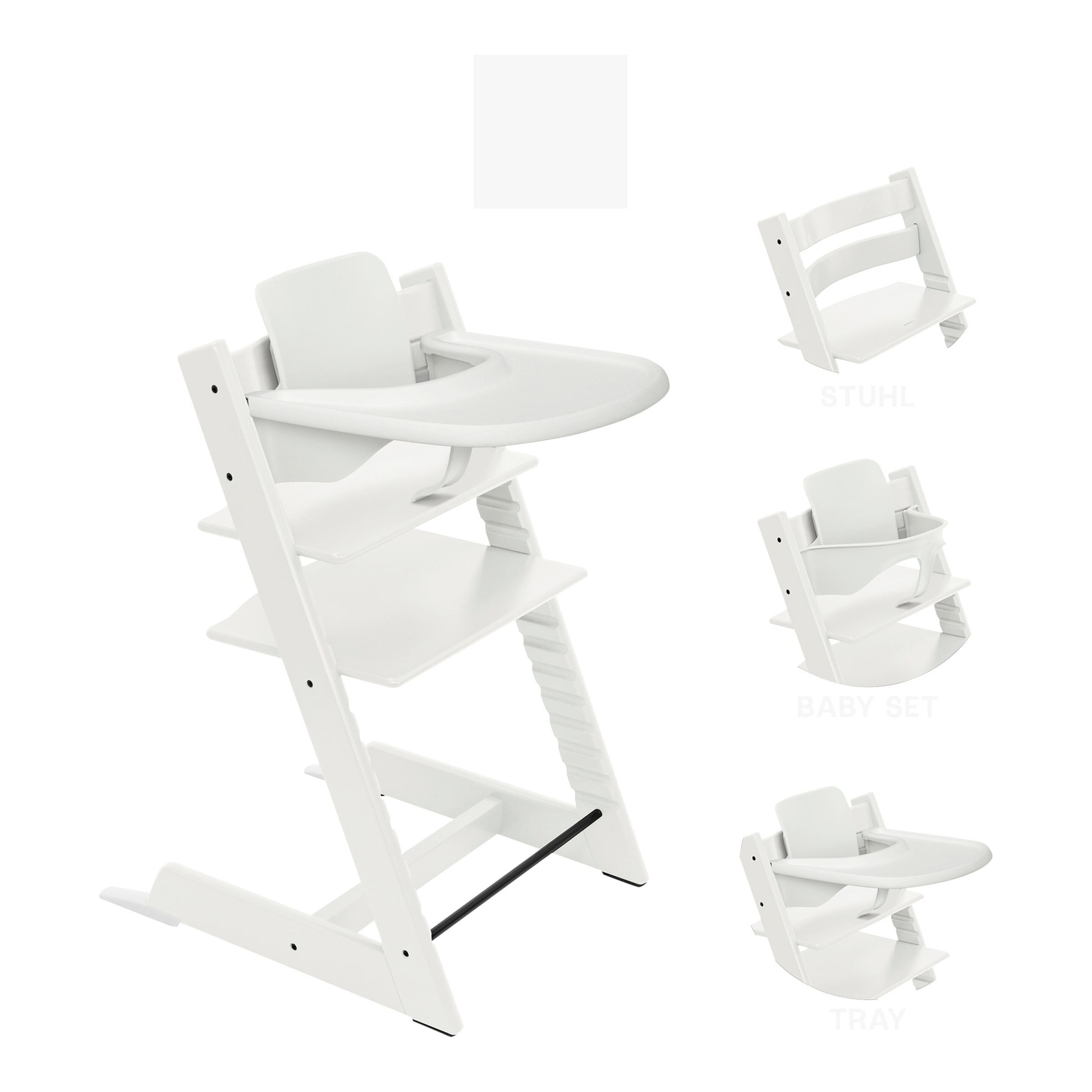 Stokke® Tripp Trapp® Bundle Treppenhochstuhl inklusive Babyset & Tray