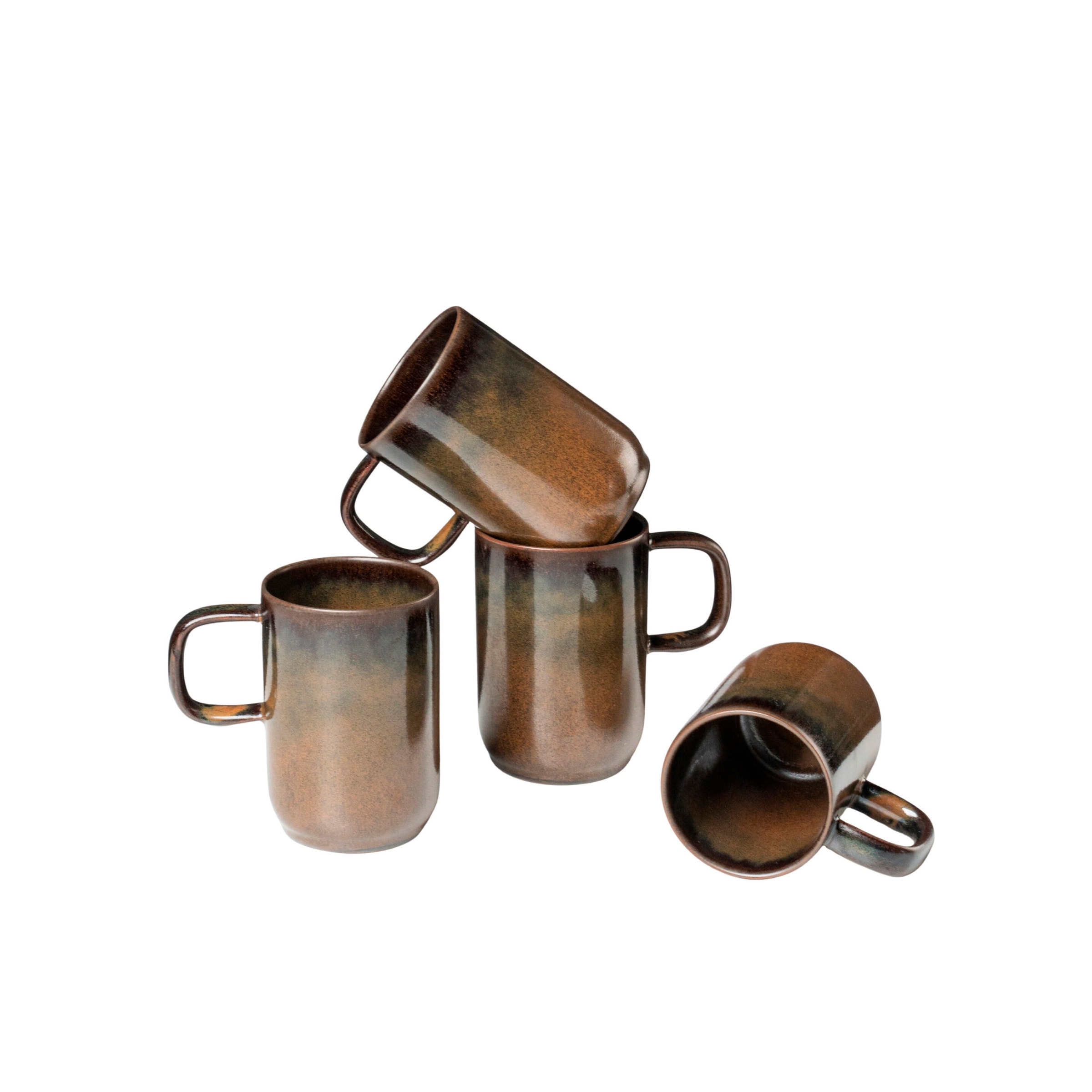 Kaffeebecher-Set, Steinzeug Glockenklang