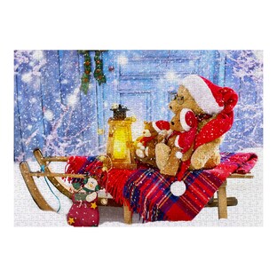 Puzzle "Teddy Bears with Santa Hats", 1000 pièces