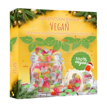 Veganer-Adventskalender „Süßigkeiten“