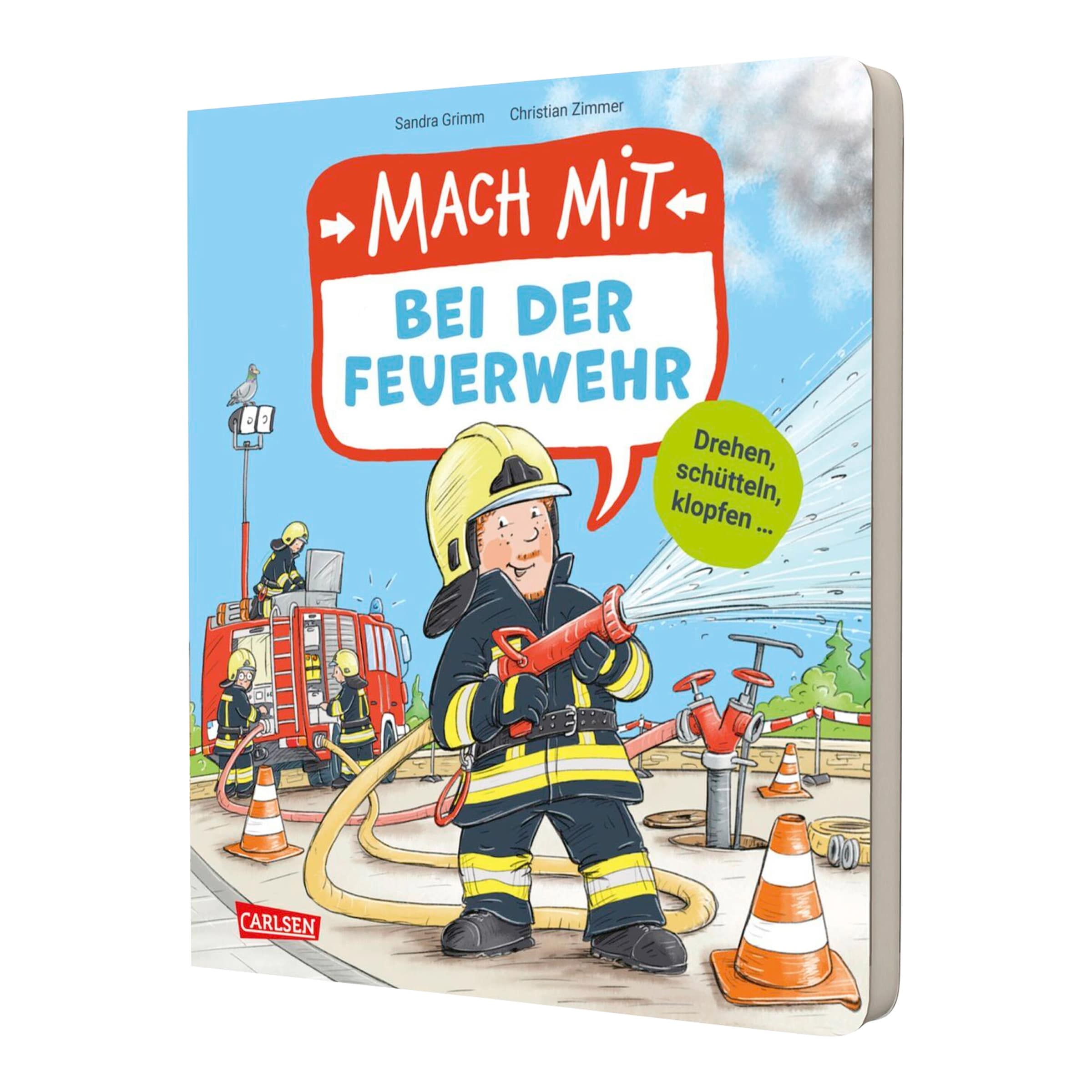 Carlsen Verlag Sachbuch Mach mit - Bei der Feuerwehr