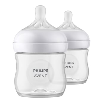 Lot de 2 biberons Natural Response, 125 ml, dès la naissance