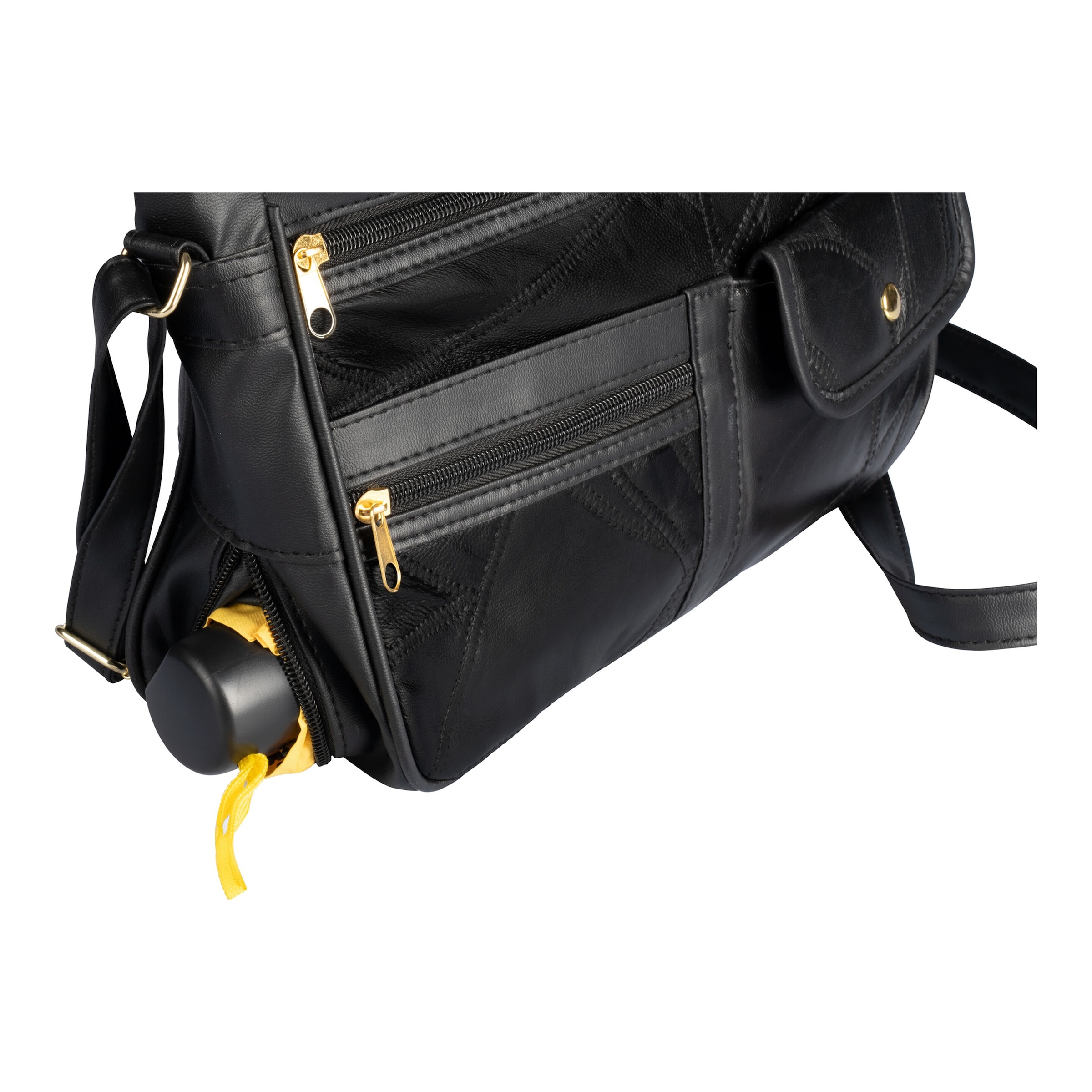 Patchwork-Ledertasche „Irmgard“
