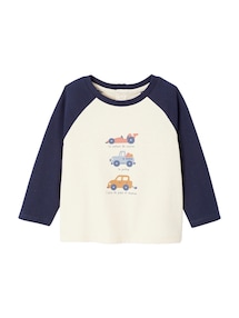 Baby Shirt mit Print aus Bio-Baumwolle