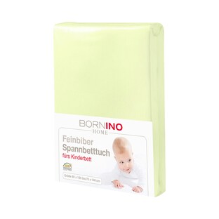 Feinbiber-Spannbetttuch 60x120 cm - 70x140 cm