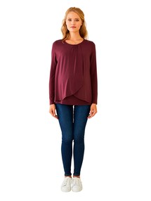 Wickelshirt für Schwangerschaft & Stillzeit