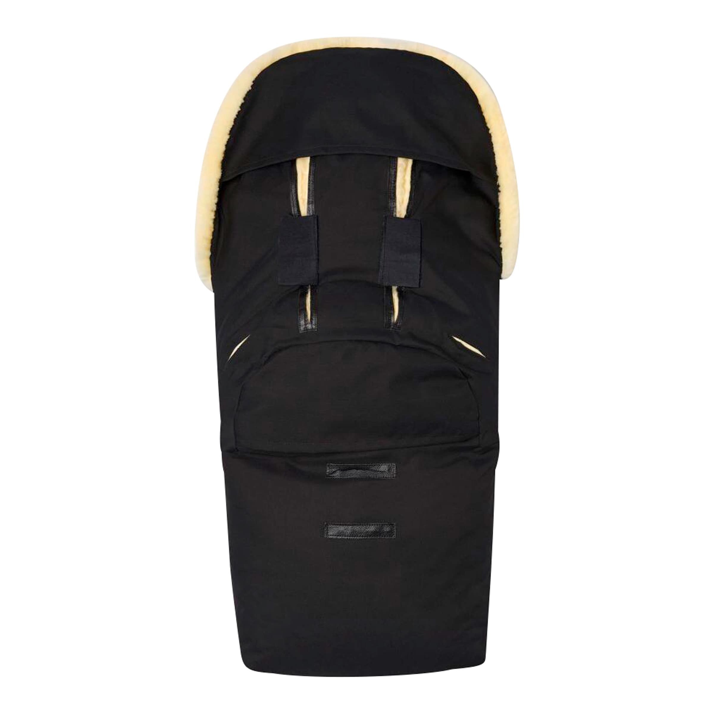 Hofbrucker Lammfellfußsack Polaris schwarz