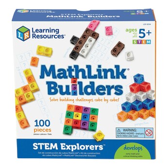 Bausatz mit Aufgaben MathLink-Steckwürfel