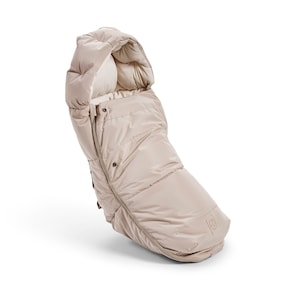 Fußsack Luxus Wolle & Daunen - Tender Taupe - 110x50cm