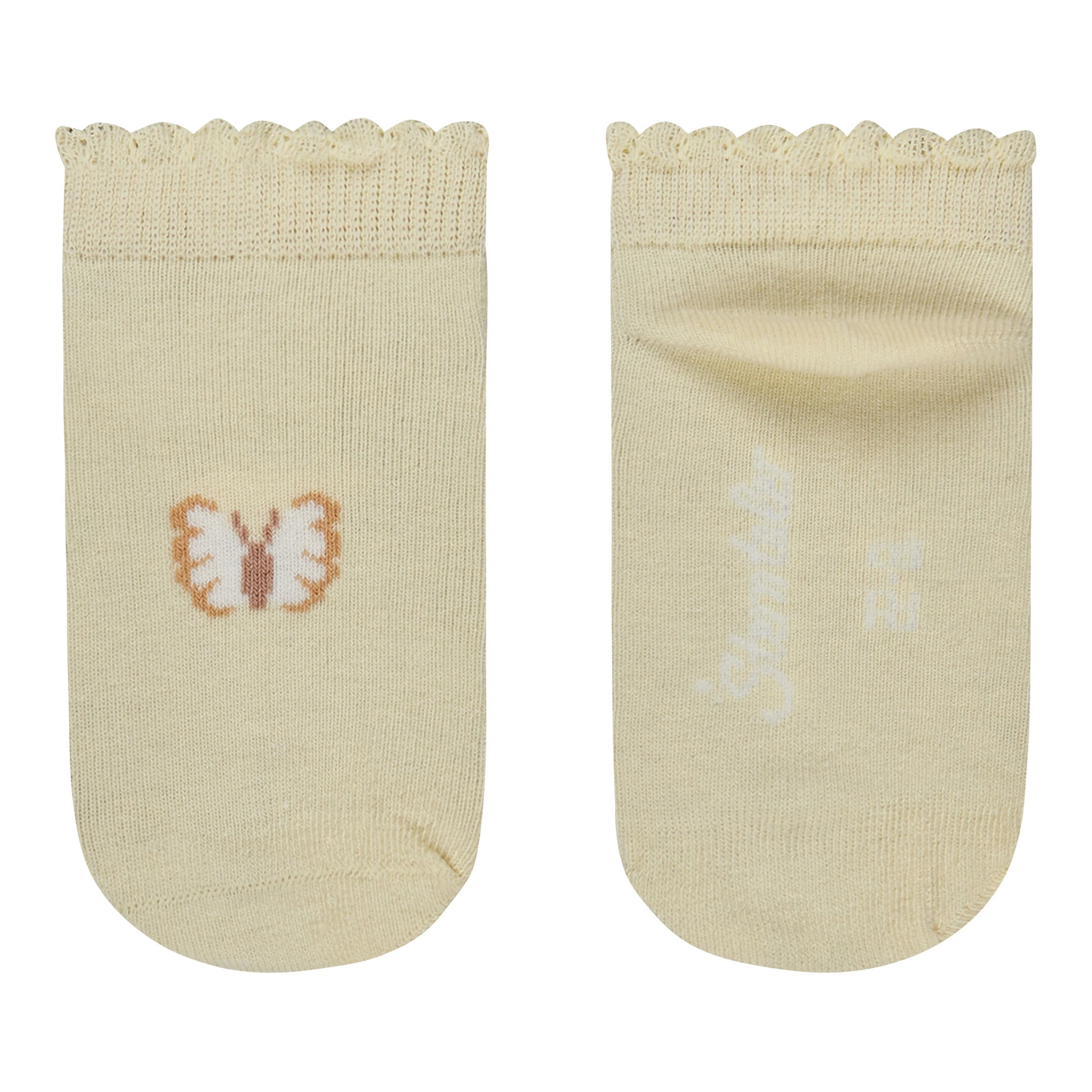 3er-Pack Sneakersocken Schmetterling