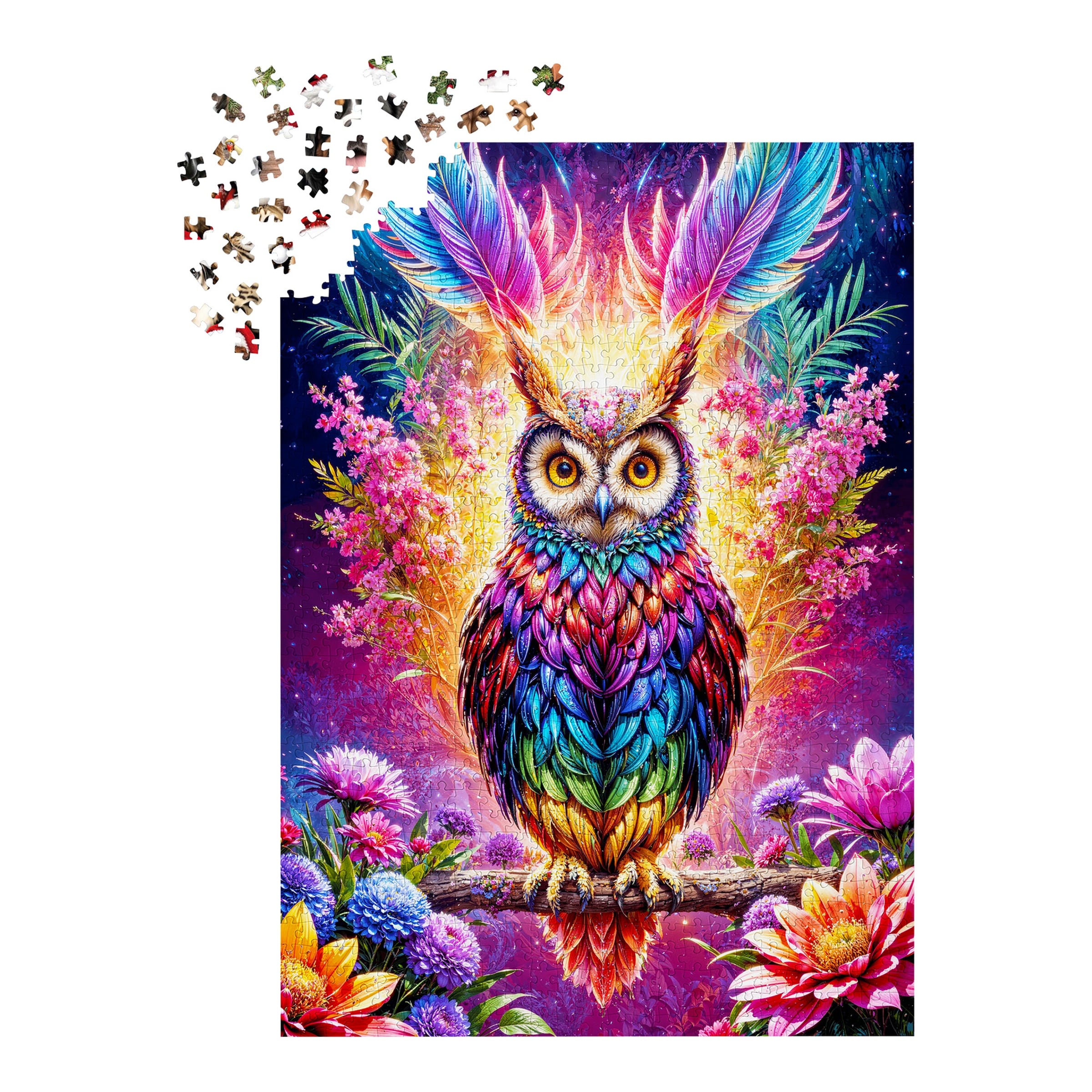 Puzzle „Eule“