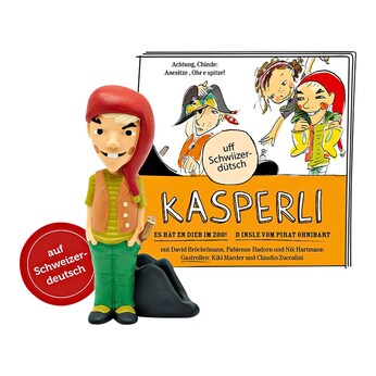Tonie Hörfigur Kasperli Es hät en Dieb im Zoo! / D Insle vom Pirat Ohnibart