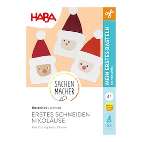 Bastelset - Sachenmacher Erstes Schneiden Nikoläuse