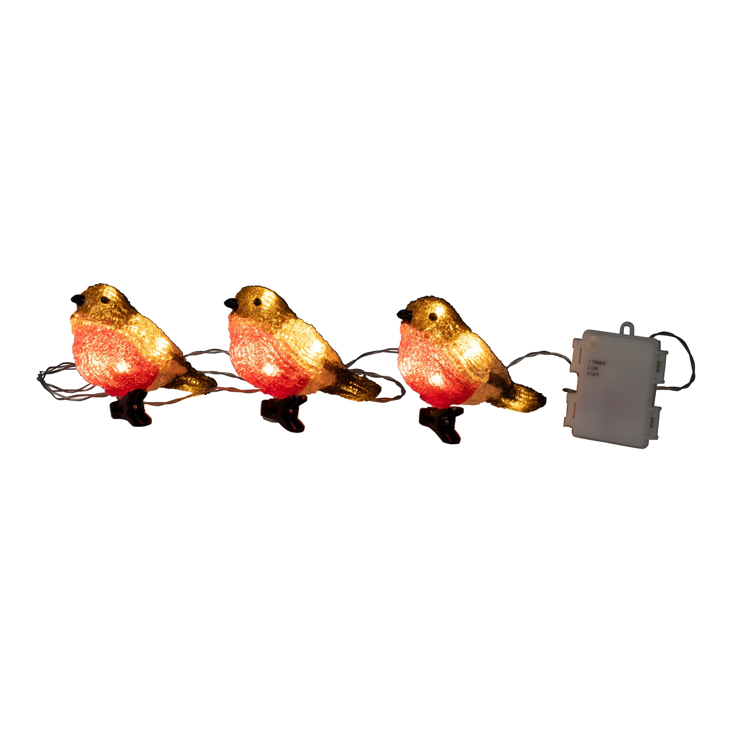 LED-Dekofiguren „Vogelzwitschern“
