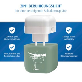 LED-Nachtlicht 2in1 SleepLight