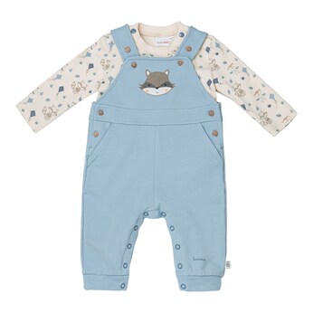 2-tlg Set Latzhose mit Shirt Cozy Friends