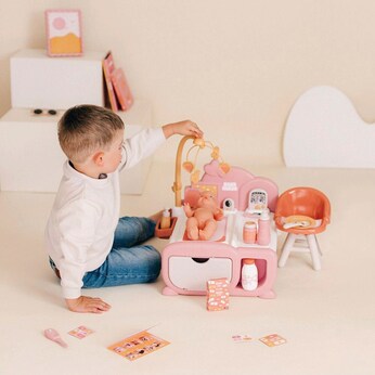 Puppen Spielzimmer Cocoon 3in1