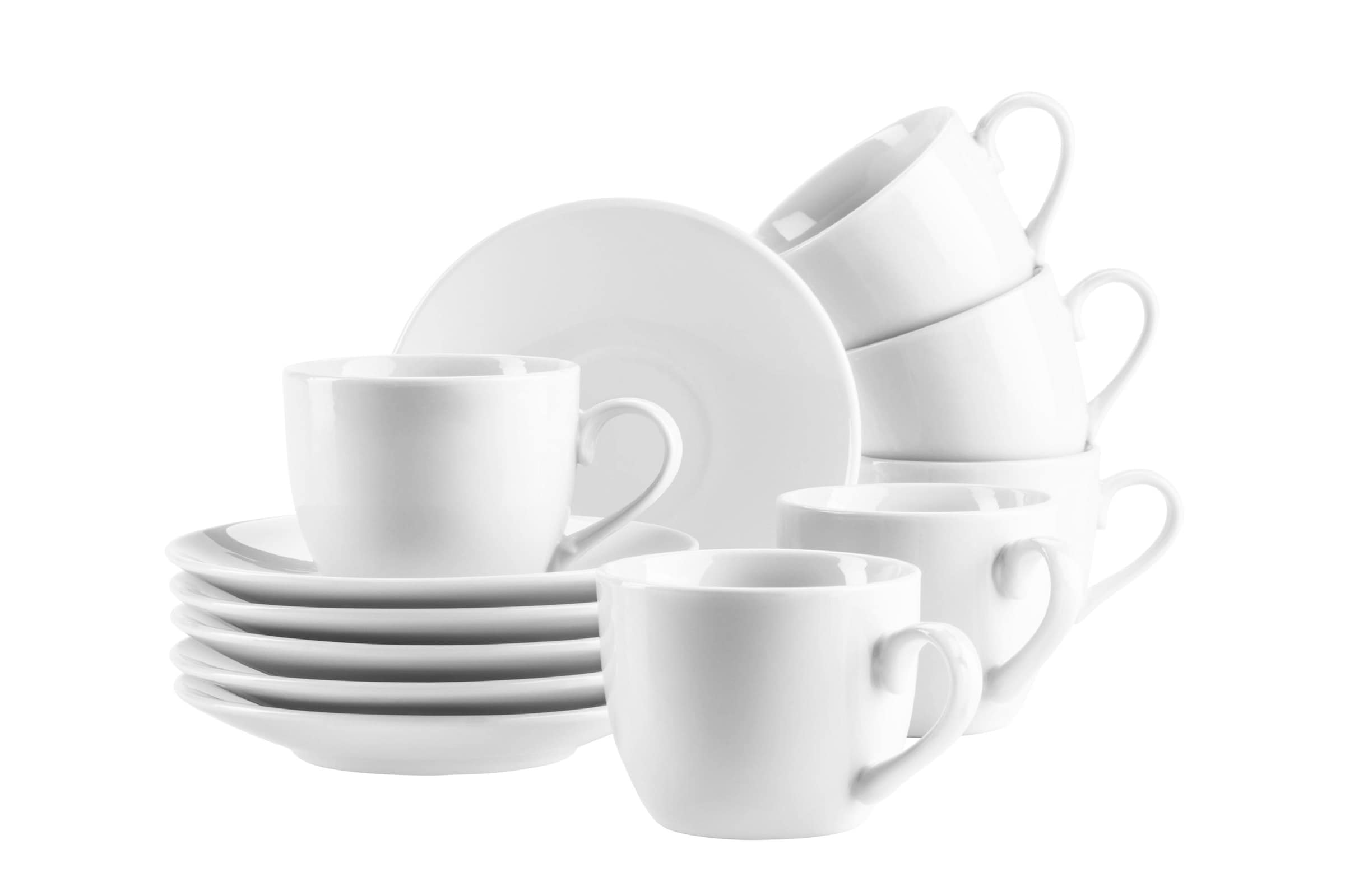 Espressotassen-Set, Porzellan Barca